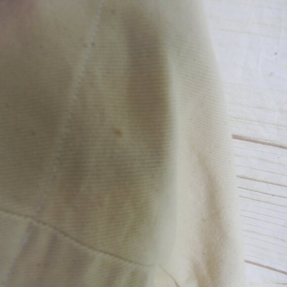 WANTED BY BEADS BEAUTIFUL VTG IVORY OPEN WESTERN RODEO FRINGE BUTTON JACKET S - Picture 7 of 7